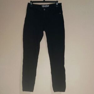 Old Navy Rock Star Low Rise Skinny Black Jeans